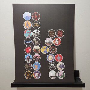 2025 The Killers Poster / 20 Years of Hot Fuss Encore Shows / Caesars Palace